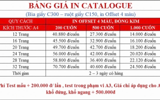 In Offset Chất Lượng, Giá Tốt