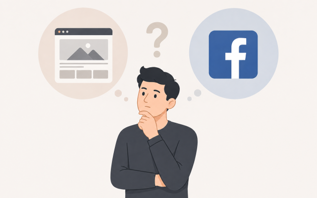 Why Businesses Should Own a Website Instead of Relying Only on Facebook